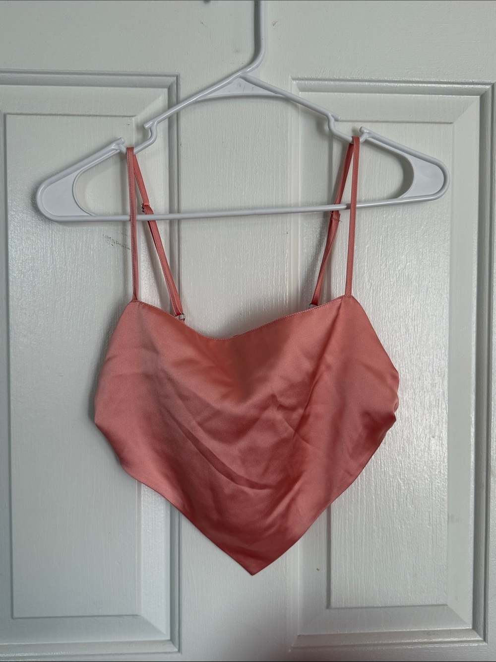 Forever 21 Blush Peach Satin Cami